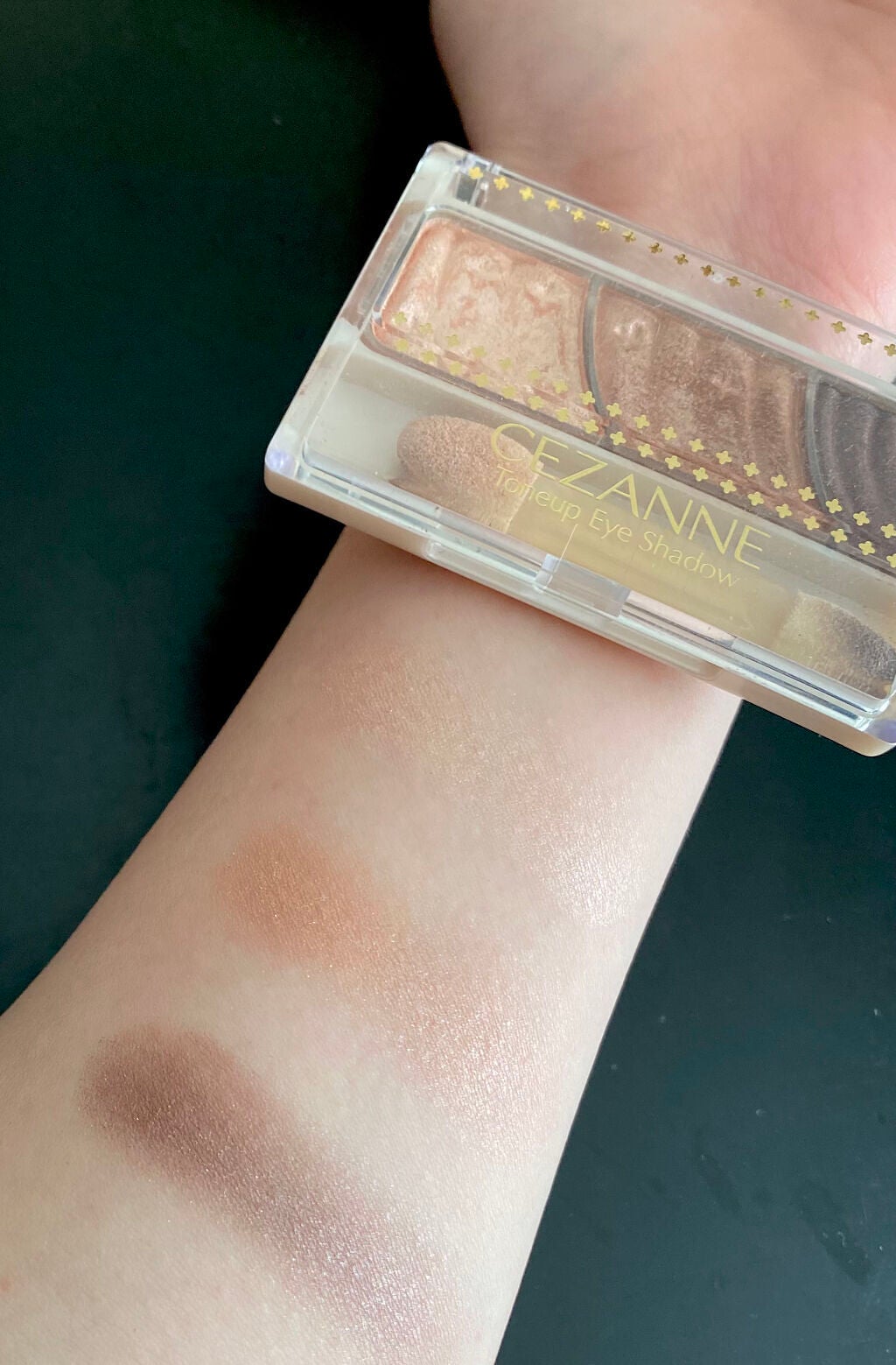 トーンアップアイシャドウ/CEZANNE/アイシャドウパレットを使ったクチコミ(2枚目)