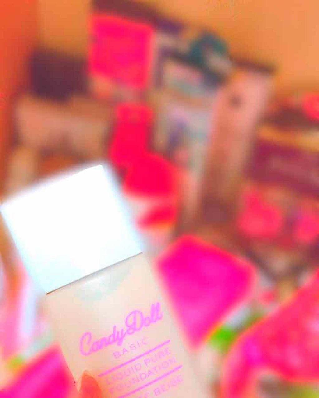 リキッドピュアファンデーション/CandyDoll/リキッドファンデーションを使ったクチコミ（1枚目）