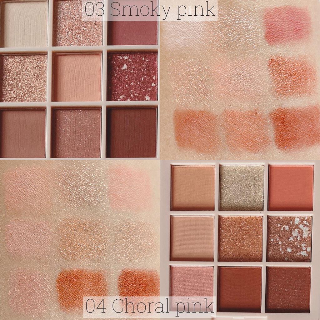 アイシャドウパレット/Kirei&co./アイシャドウパレットを使ったクチコミ（3枚目）