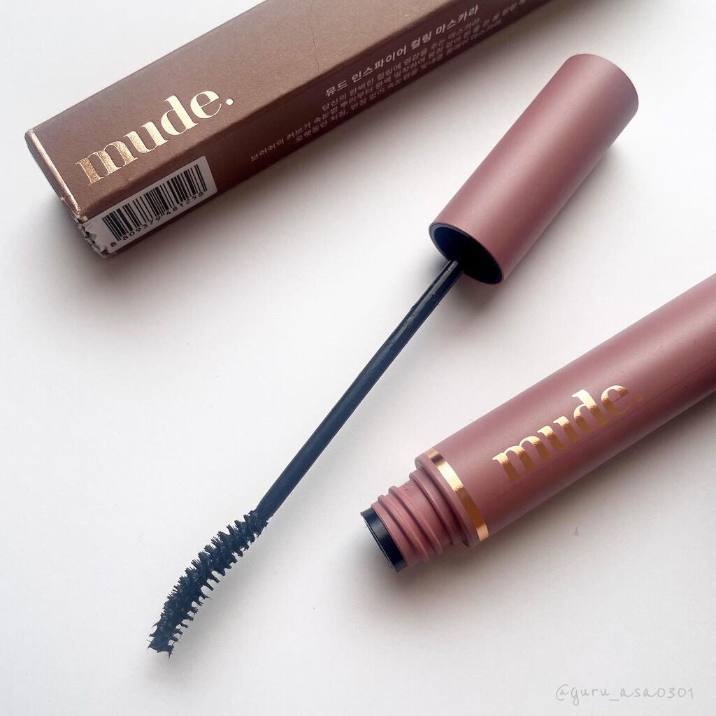 MD インスパイアロングラッシュ カーリングマスカラ/mude/マスカラを使ったクチコミ(4枚目)