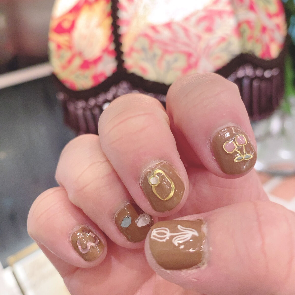 羽根ペンネイルポリッシュ VW1927 灯台へ- Virginia Woolf -/et seq./マニキュアを使ったクチコミ（2枚目）