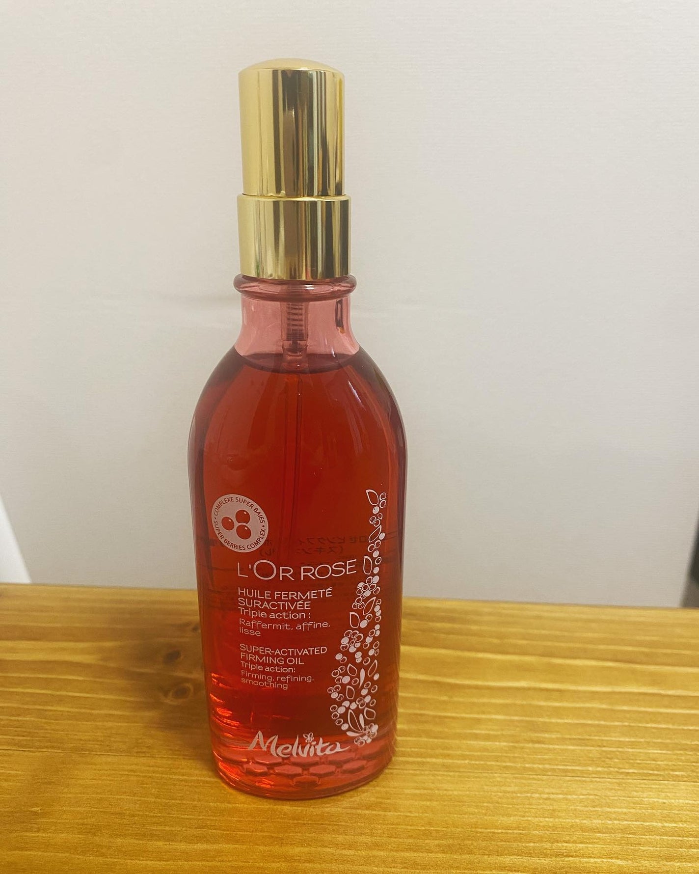 ロルロゼ ピンクフィット ボディオイル/Melvita/ボディオイルを使ったクチコミ(1枚目)