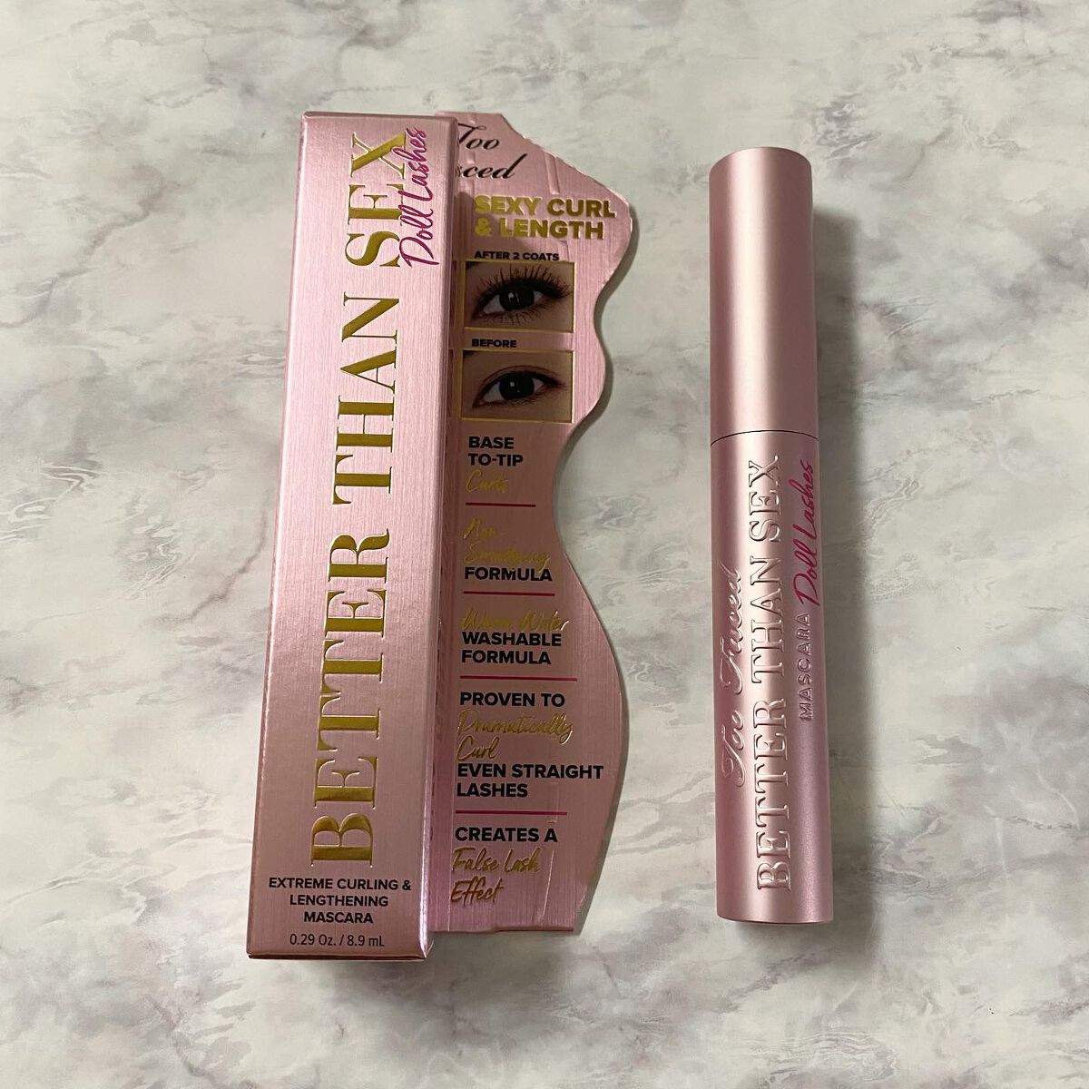 ベター ザン セックス マスカラ ドール ラッシュ/Too Faced/マスカラを使ったクチコミ（2枚目）