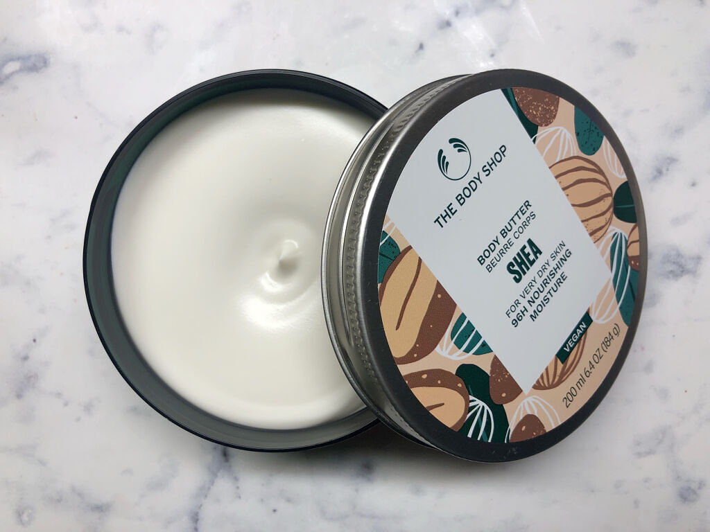 ボディバター シア/THE BODY SHOP/ボディクリームを使ったクチコミ（2枚目）