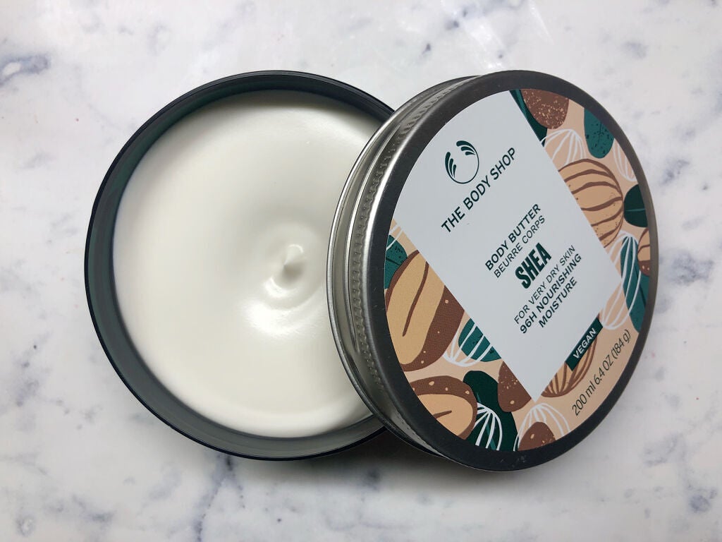 ボディバター シア/THE BODY SHOP/ボディクリームを使ったクチコミ(2枚目)