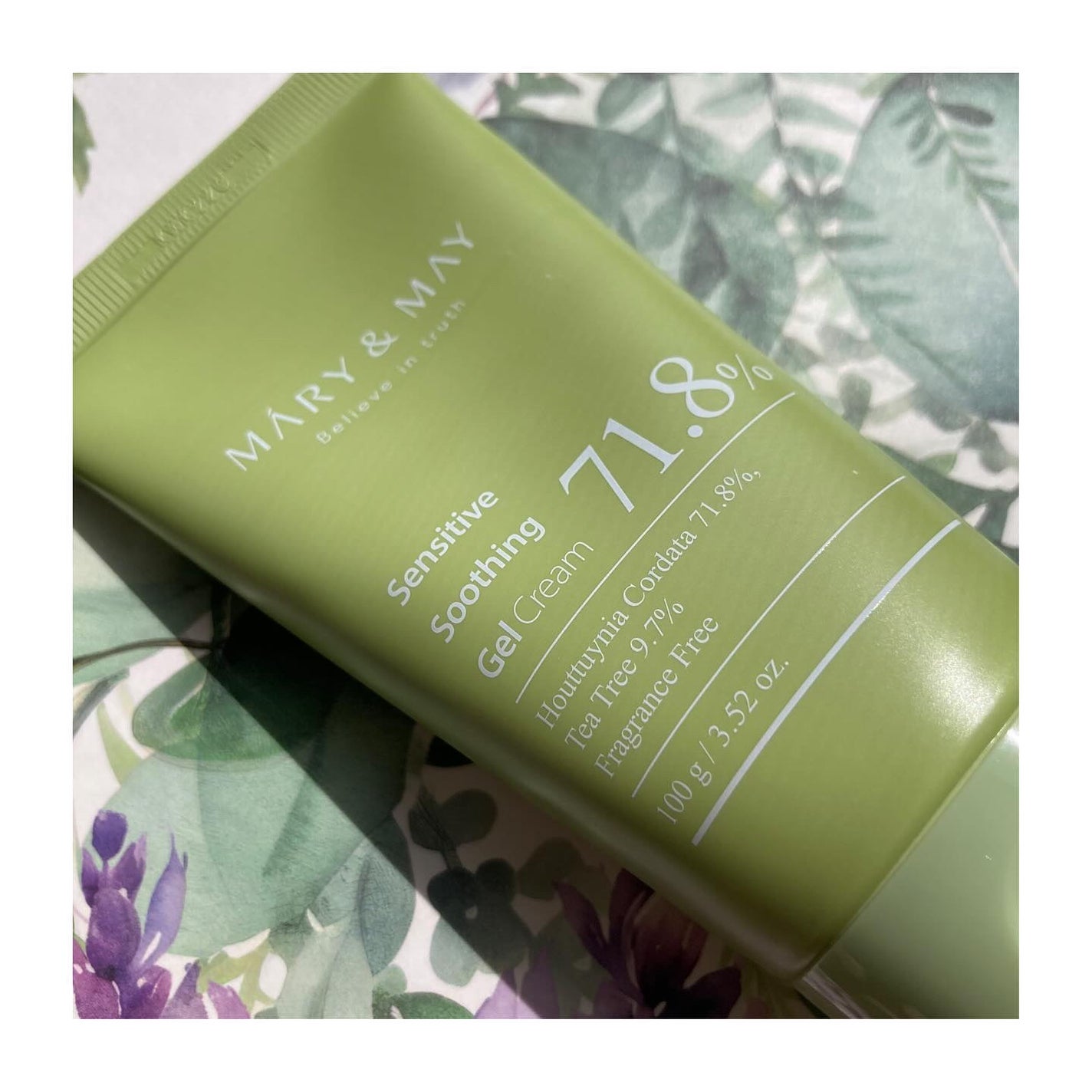 Sensitive Soothing Gel Cream/MARY&MAY/フェイスクリームを使ったクチコミ(3枚目)