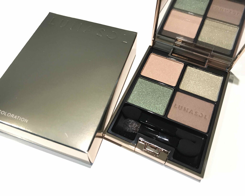 アイカラーレーション/LUNASOL/アイシャドウパレットを使ったクチコミ(1枚目)