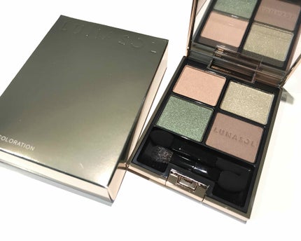 アイカラーレーション/LUNASOL/アイシャドウパレットを使ったクチコミ(1枚目)