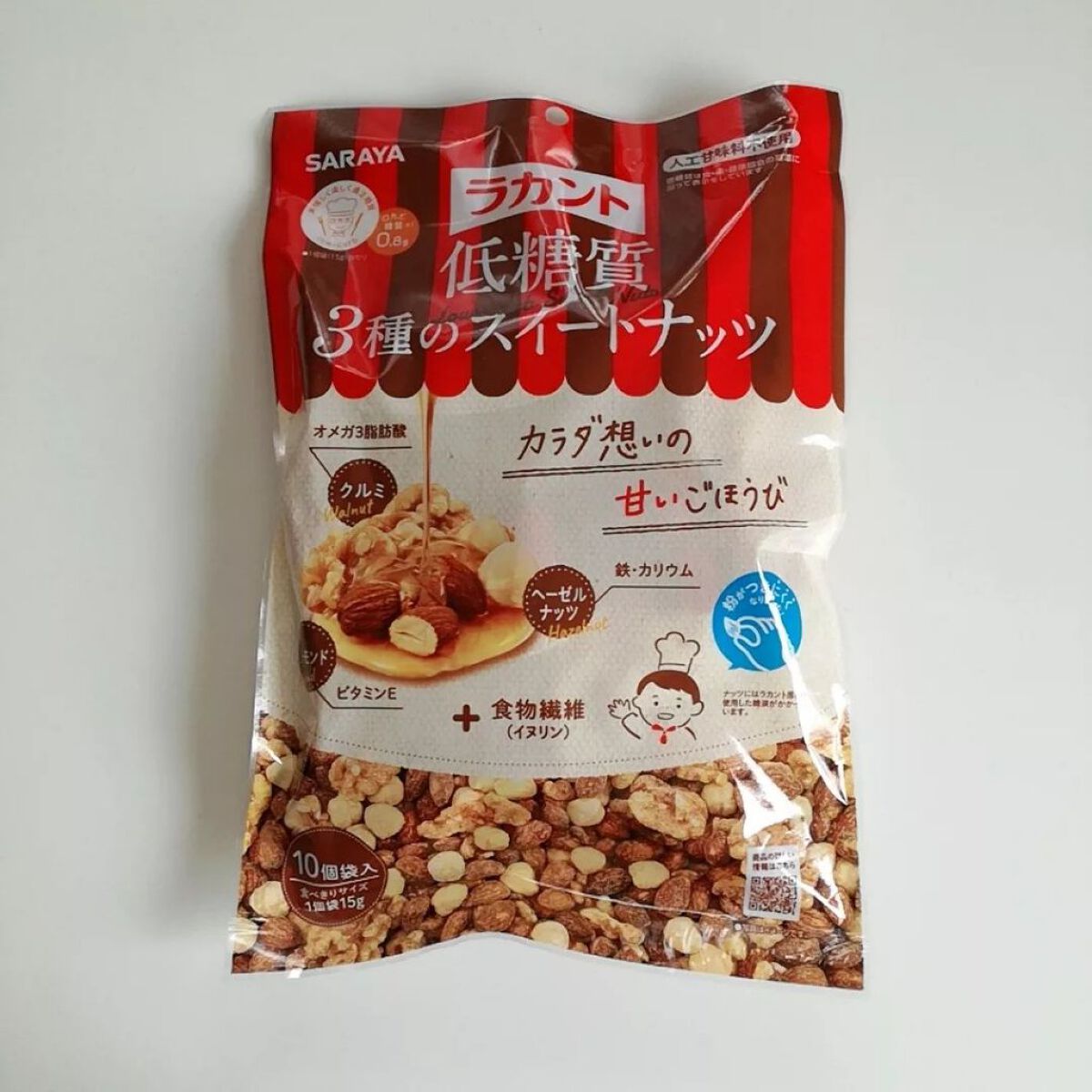 低糖質スイーツナッツ/サラヤ/低糖質食品を使ったクチコミ(1枚目)