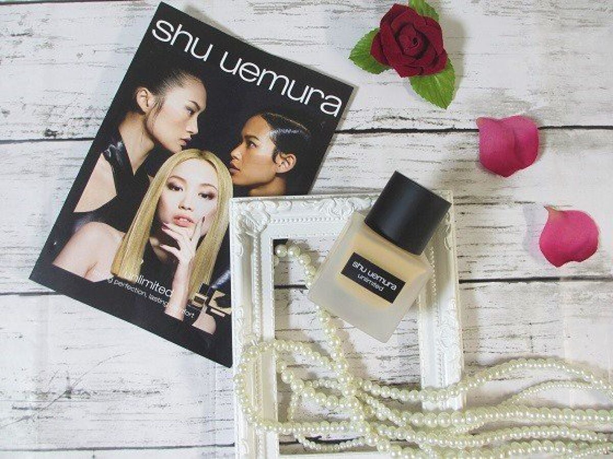 (旧)アンリミテッド ラスティング フルイド/shu uemura/リキッドファンデーションを使ったクチコミ(2枚目)