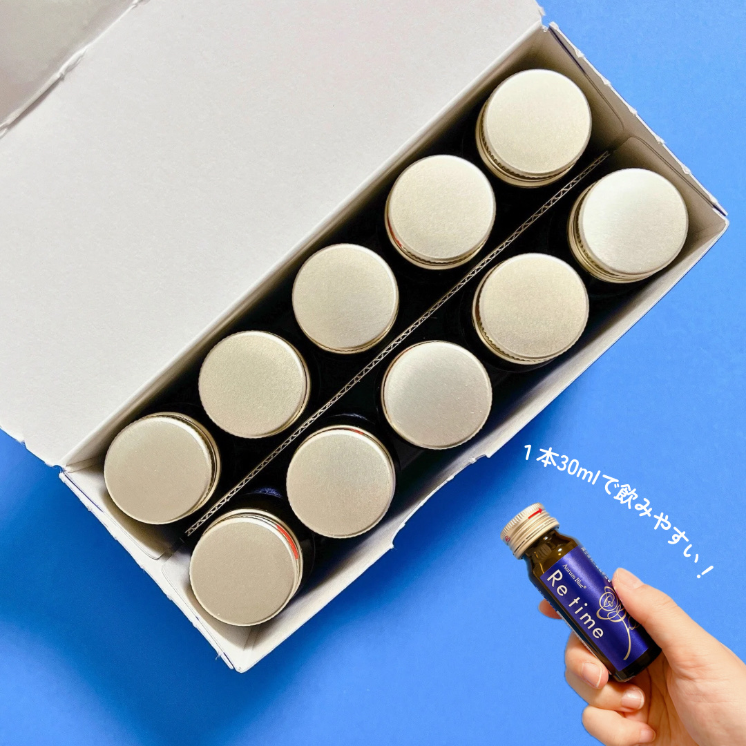 Re time ブルーローズドリンク/オーラムブルー/美容ドリンクを使ったクチコミ（2枚目）