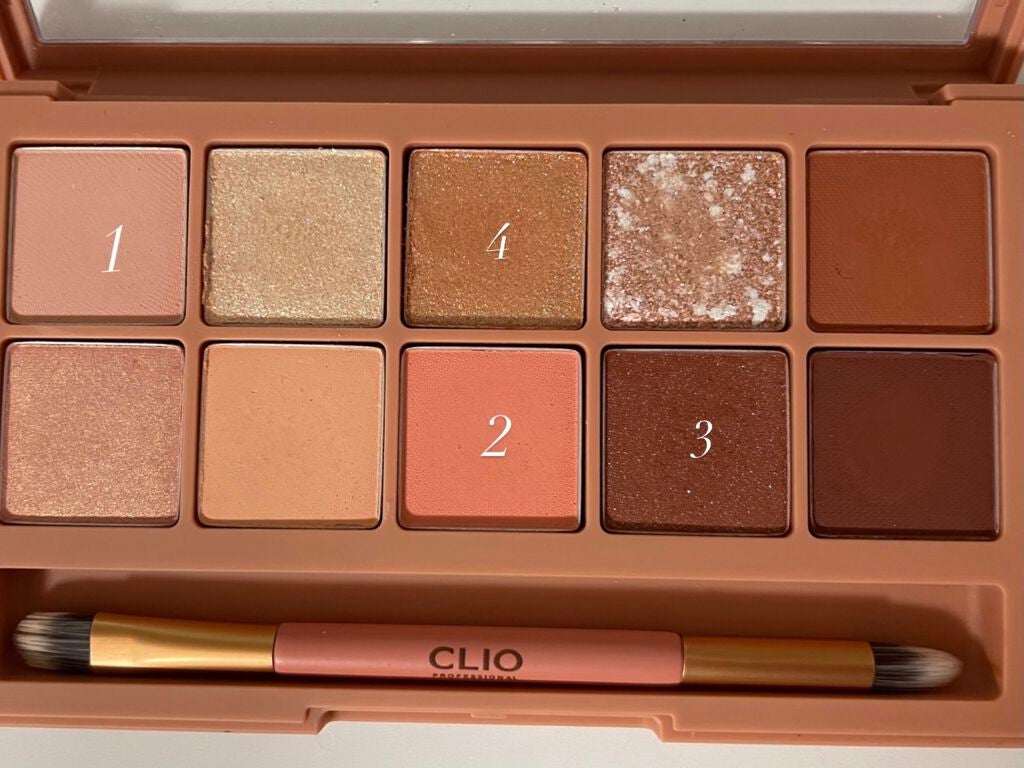 プロ アイ パレット/CLIO/アイシャドウパレットを使ったクチコミ(2枚目)