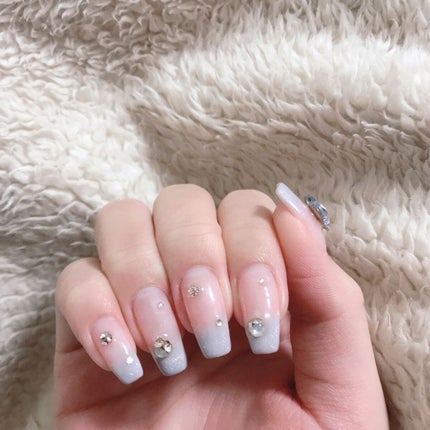 クリアジェル/Petit Price/ジェルネイルを使ったクチコミ(2枚目)