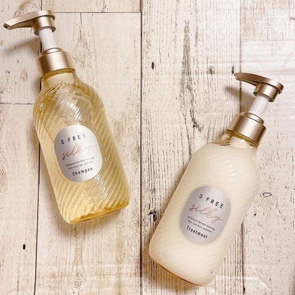 シャンプー シルキースムース/トリートメント シルキースムース /S FREE/市販シャンプーを使ったクチコミ(1枚目)