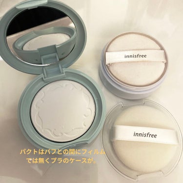 ノーセバム ミネラルパクト N/innisfree/プレストパウダーを使ったクチコミ（2枚目）