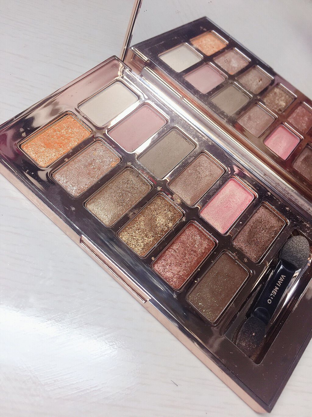 バレンタインボックス/VAVI MELLO/アイシャドウパレットを使ったクチコミ(3枚目)