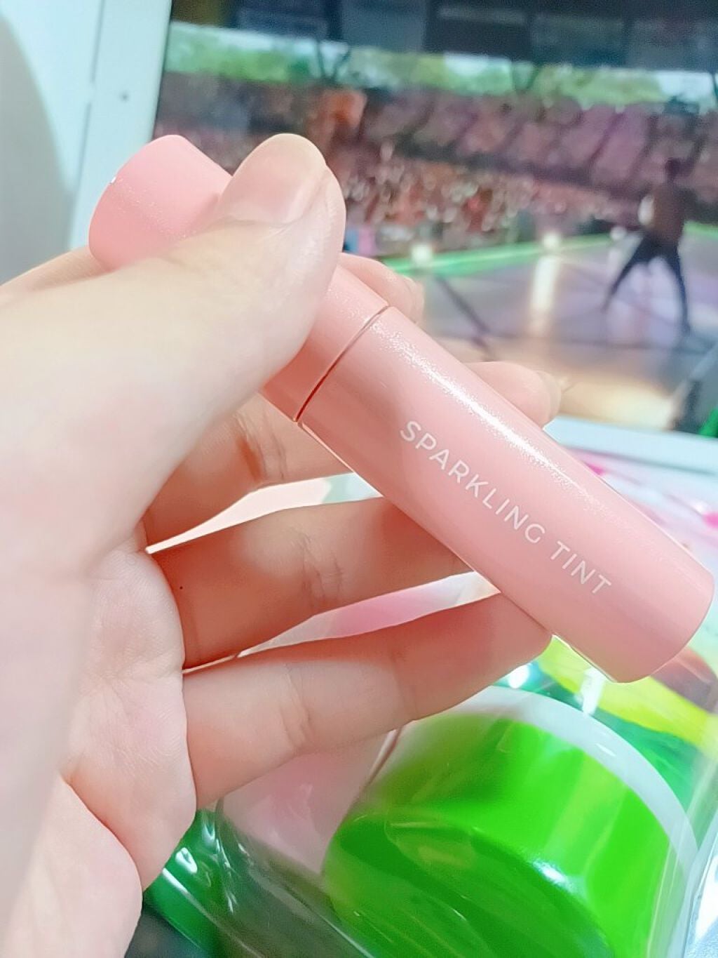 アピュー ジューシーパン スパークリングティント/A’pieu/口紅を使ったクチコミ(4枚目)