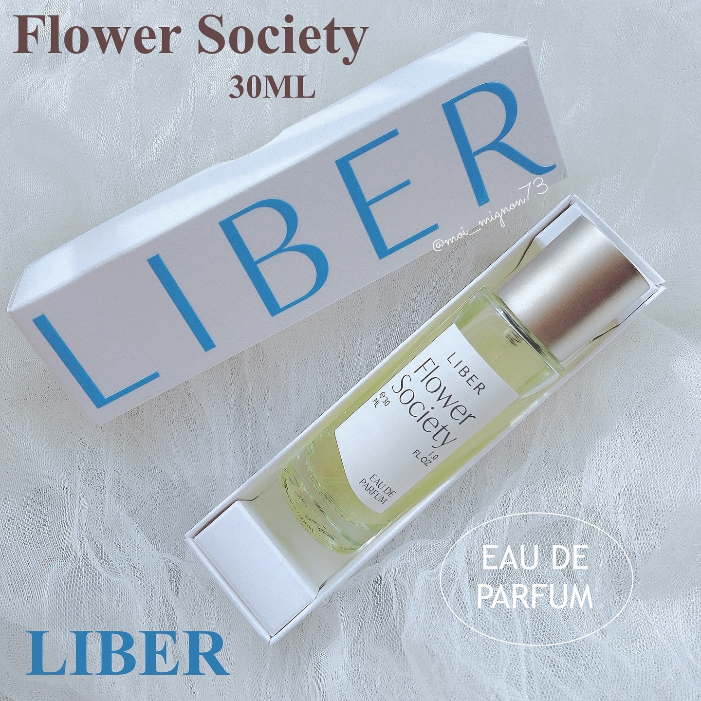 パフューム 30ml Flower Society /LIBER/香水(レディース)を使ったクチコミ（1枚目）