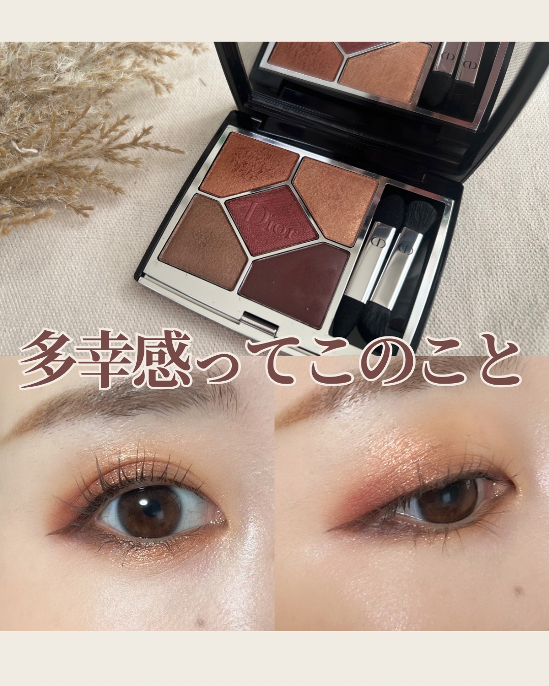 ディオールショウ サンク クルール 689 ミッツァ/Dior/アイシャドウを使ったクチコミ（1枚目）