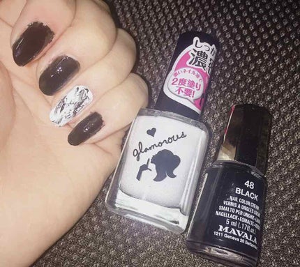 AT濃密グラマラスネイルエナメル/Art Collection/マニキュアを使ったクチコミ(1枚目)