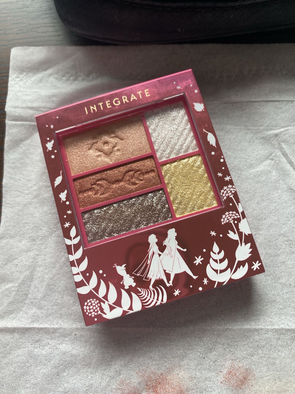 トリプルレシピアイズ/インテグレート/アイシャドウパレットを使ったクチコミ(1枚目)