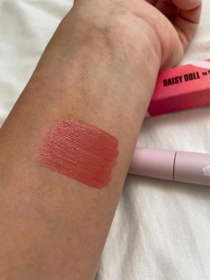 ウォータリー リップ ティント/DAISY DOLL by MARY QUANT/リップティントを使ったクチコミ(3枚目)