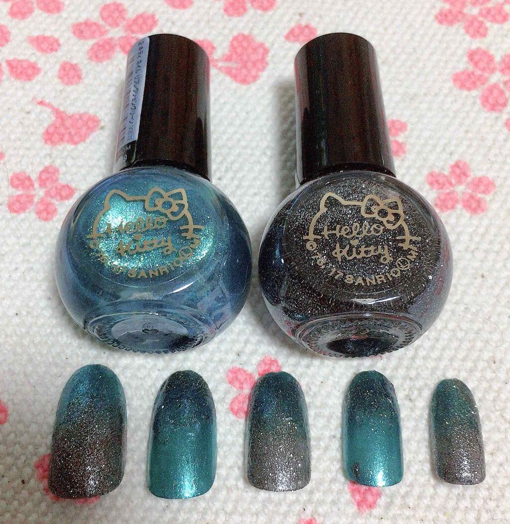 サンリオネイル/DAISO/マニキュアを使ったクチコミ(2枚目)