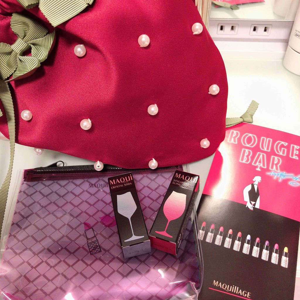 ルージュ ミニ/マキアージュ/口紅を使ったクチコミ(2枚目)