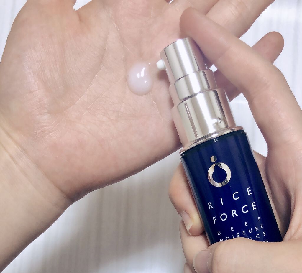 ディープモイスチュアエッセンス/ライスフォース/美容液を使ったクチコミ（2枚目）