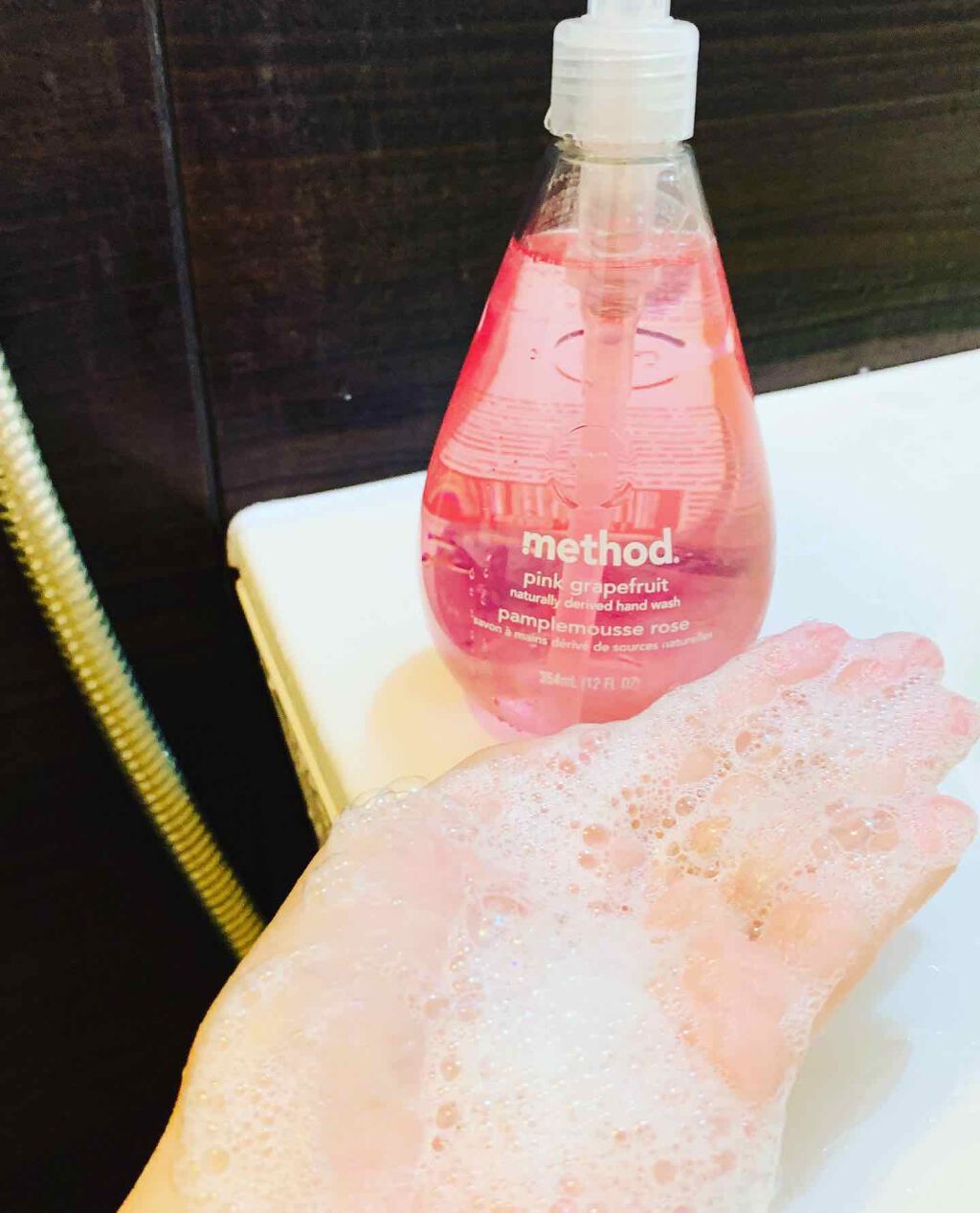 ハンドソープ ジェルタイプ ピンクグレープフルーツ/method(メソッド)/ハンドジェルを使ったクチコミ(1枚目)
