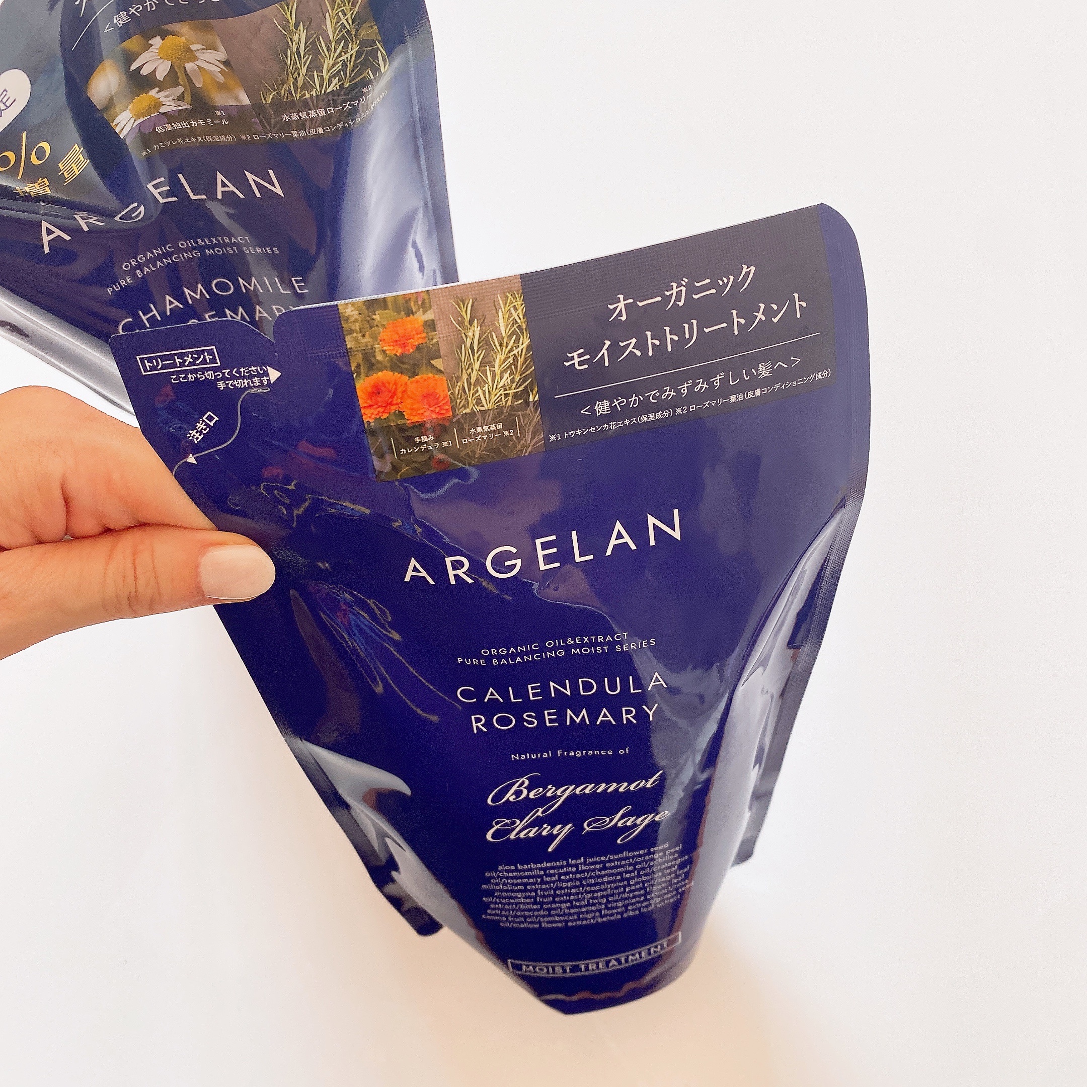 バランシング モイスト スカルプ シャンプー/ヘア トリートメント/アルジェラン/市販シャンプーを使ったクチコミ（2枚目）