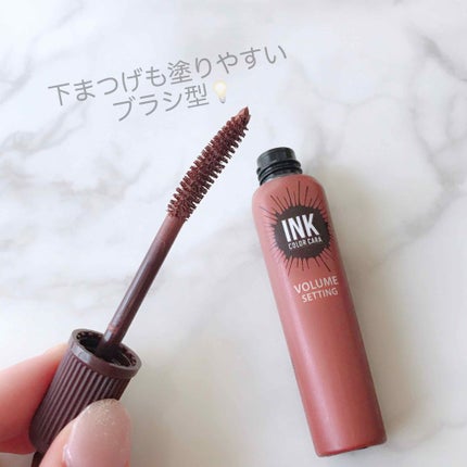 ピンク モーメント インク カラー カラ/PERIPERA/マスカラを使ったクチコミ(4枚目)
