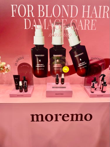 moremo ヘアオイルミラクル2Xのクチコミ「˗ˏˋ𝐋𝐎𝐅𝐓 𝐊𝐎𝐒𝐌𝐄 𝐅𝐄𝐒𝐓𝐈𝐕𝐀𝐋🦕🇰🇷ˎˊ˗
（ロフトKコスメフェスティバル202.....」（1枚目）