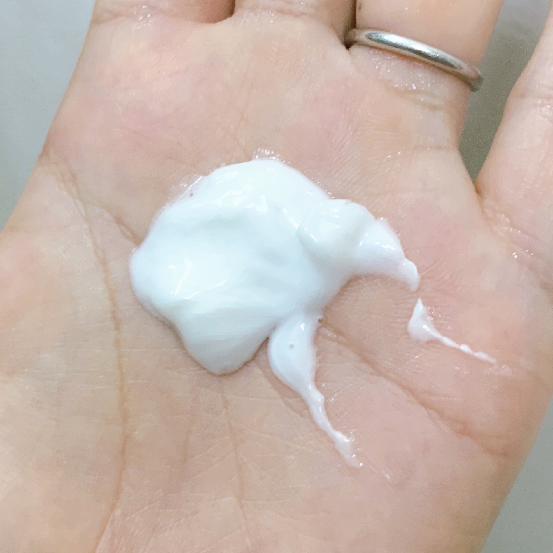 ピュリファイングショット クリームクレンザー/AMPLE:N/洗顔フォームを使ったクチコミ（2枚目）