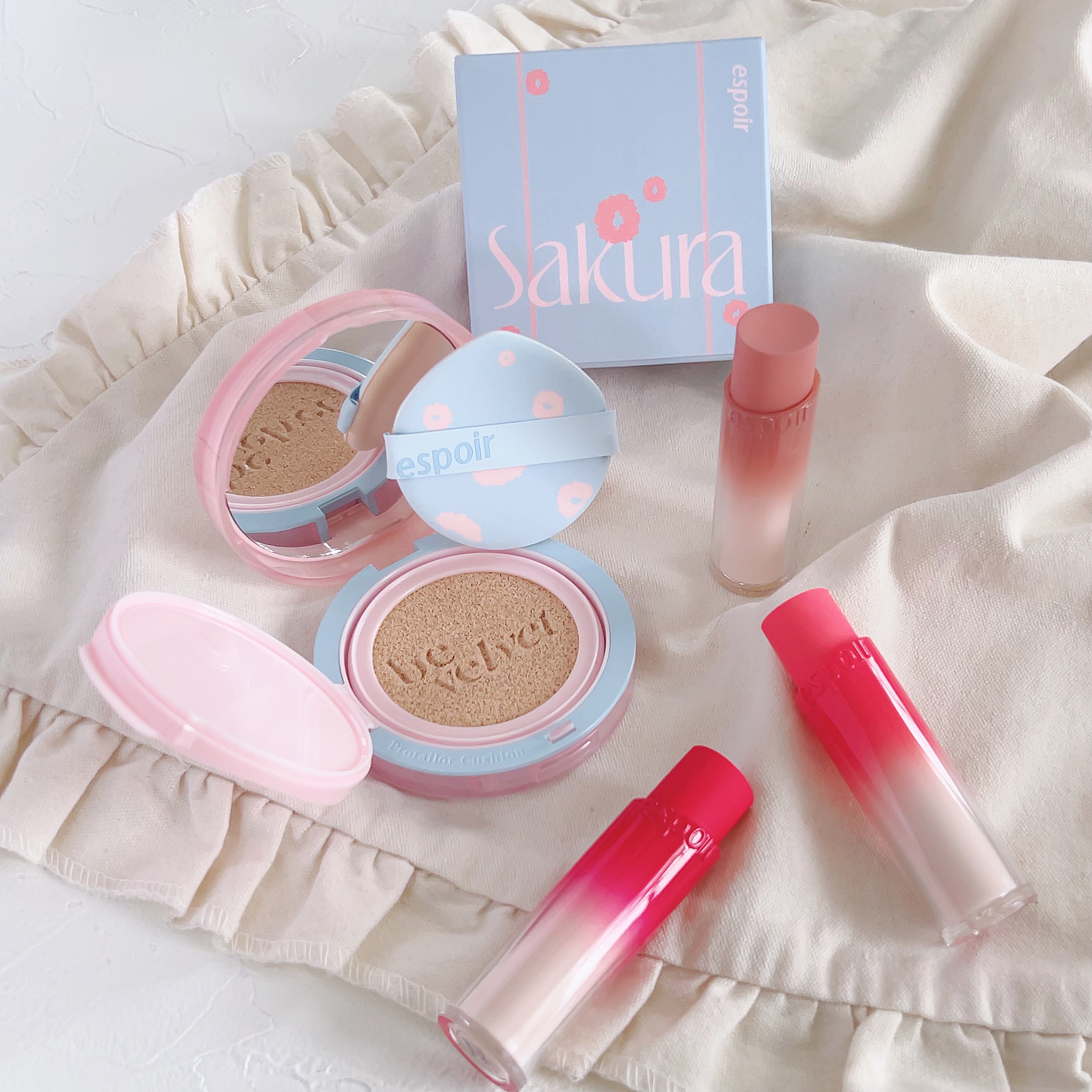 プロテーラービーベルベットカバークッション/espoir/クッションファンデーションを使ったクチコミ（1枚目）