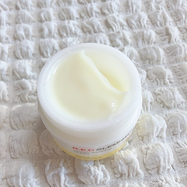 レッドブレミッシュ リペアスージングクリーム/Dr.G/フェイスクリームを使ったクチコミ（3枚目）