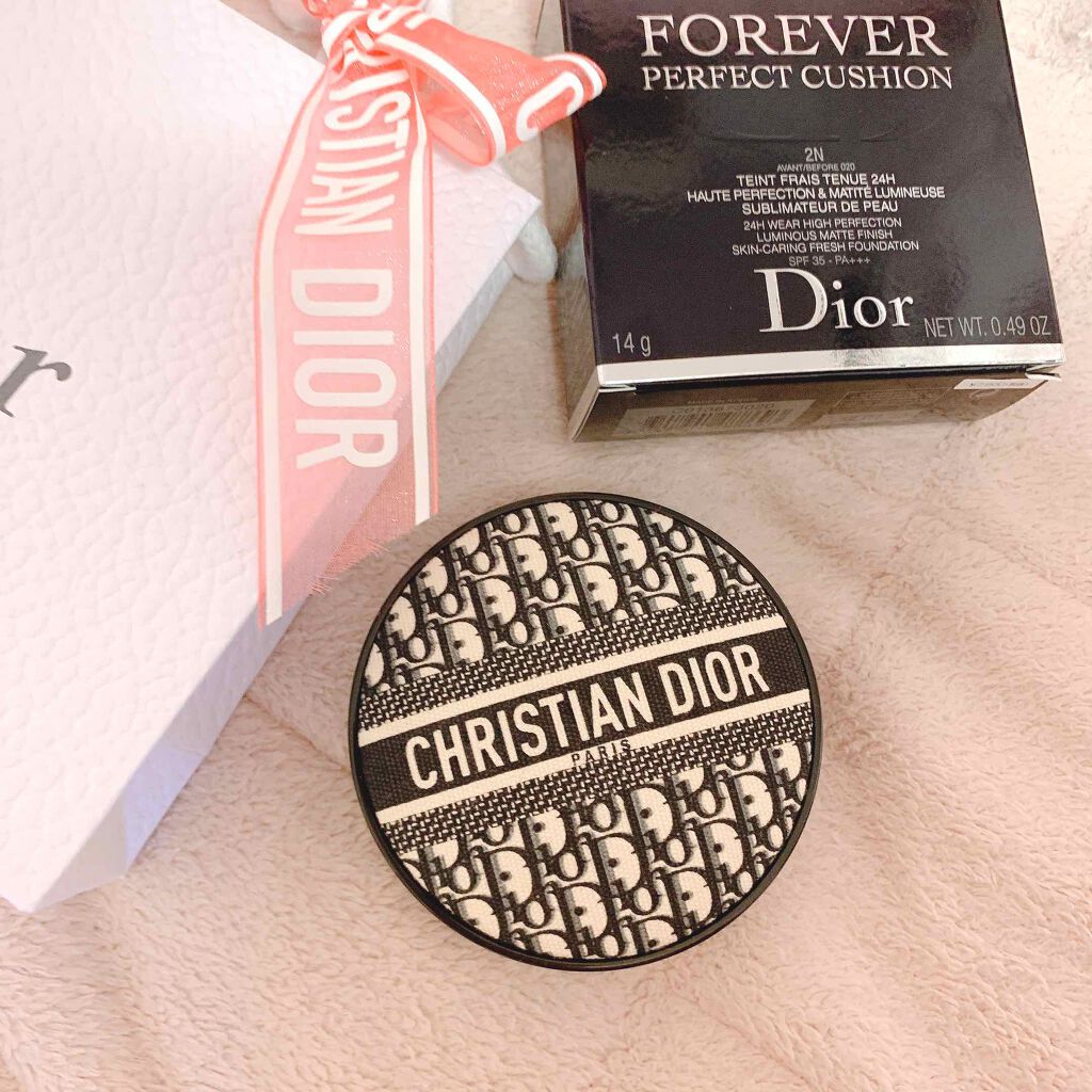 ディオールスキン フォーエヴァー クッション ディオールマニア エディション/Dior/クッションファンデーションを使ったクチコミ（1枚目）