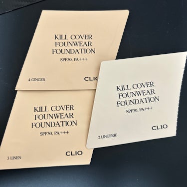 キル カバー ファンウェア ファンデーション/CLIO/リキッドファンデーションを使ったクチコミ（1枚目）