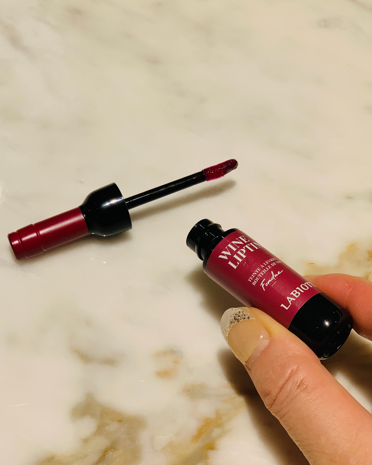 シャトーラビオッテ ワインリップスティック/LABIOTTE/口紅を使ったクチコミ(2枚目)
