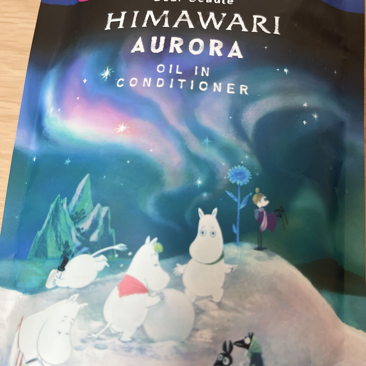 オイルインシャンプー／コンディショナー ムーミンデザイン(スカンジナビアの香り) シャンプー 詰替用 396ml/ディアボーテ/市販シャンプーを使ったクチコミ（2枚目）