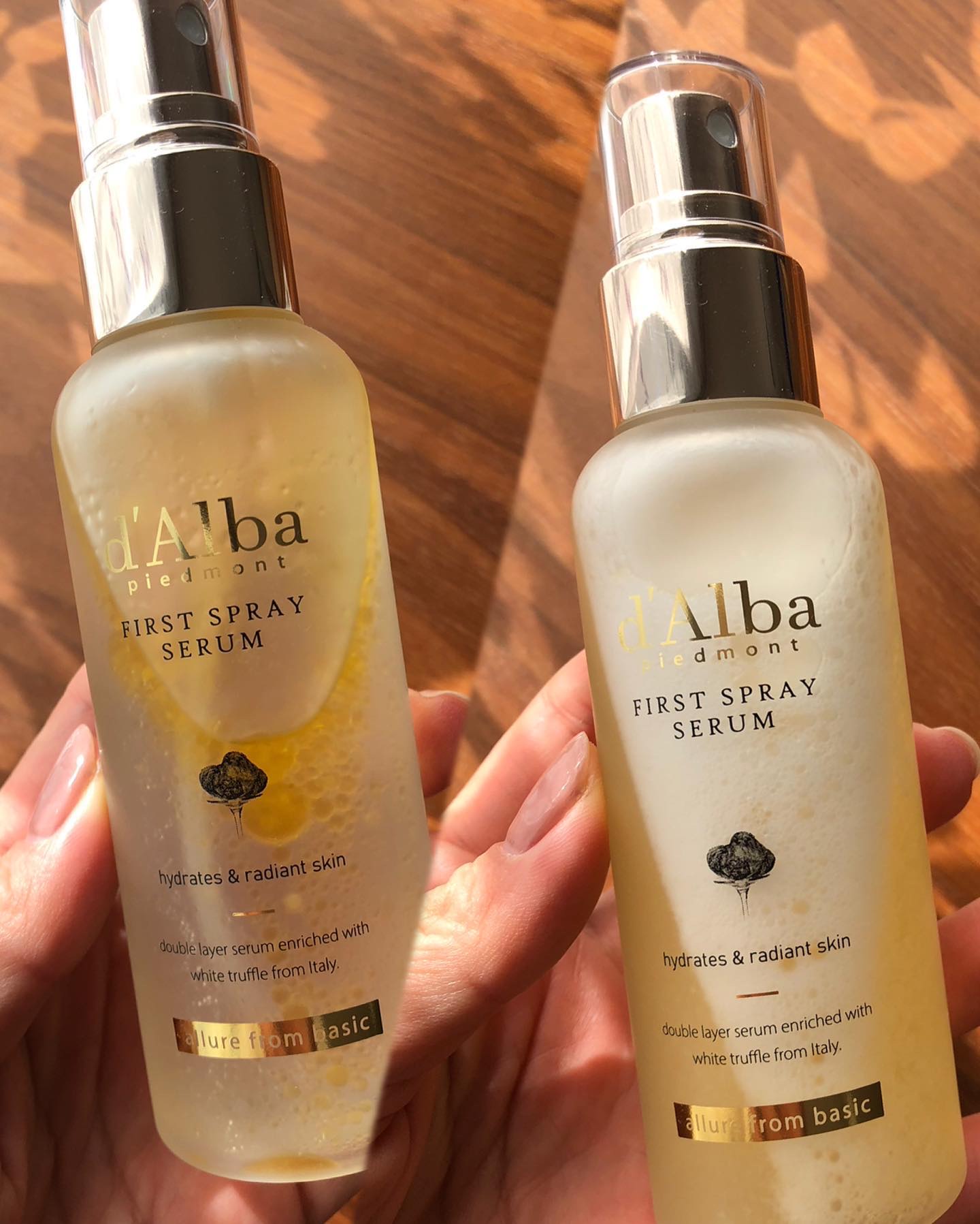 ダルバ ホワイトトリュフファーストスプレーセラム/ダルバ/ミスト状化粧水を使ったクチコミ（2枚目）