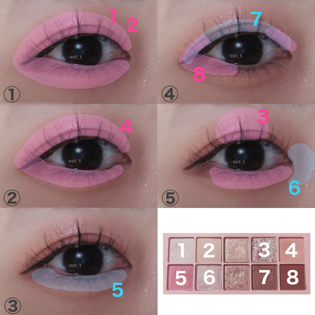 プロ アイ パレット/CLIO/アイシャドウパレットを使ったクチコミ（3枚目）