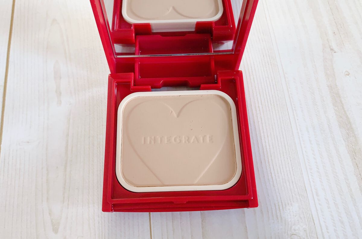 プロフィニッシュファンデーション/インテグレート/パウダーファンデーションを使ったクチコミ(4枚目)
