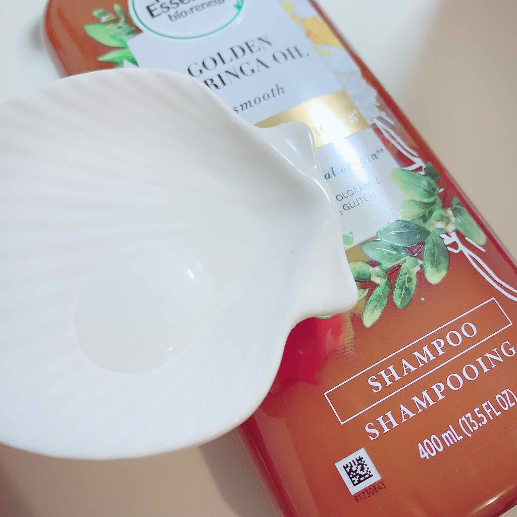 ハーバルエッセンス ゴールデンモリンガオイル シャンプー／コンディショナーのクチコミ「『ハーバルエッセンス ビオリニュー ゴールデンモリンガオイル シャンプー／コンディショナー』
.....」（2枚目）
