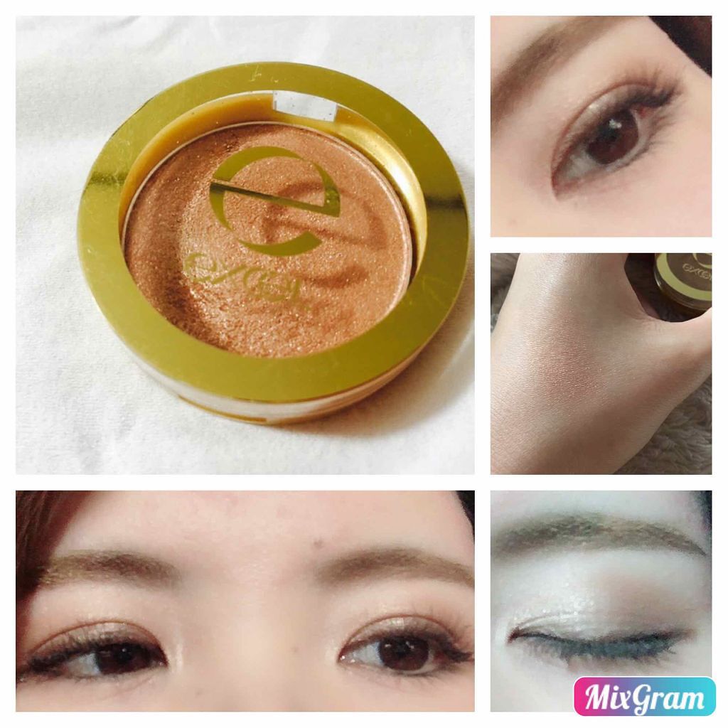 シャイニーシャドウ N/excel/単色アイシャドウを使ったクチコミ（1枚目）