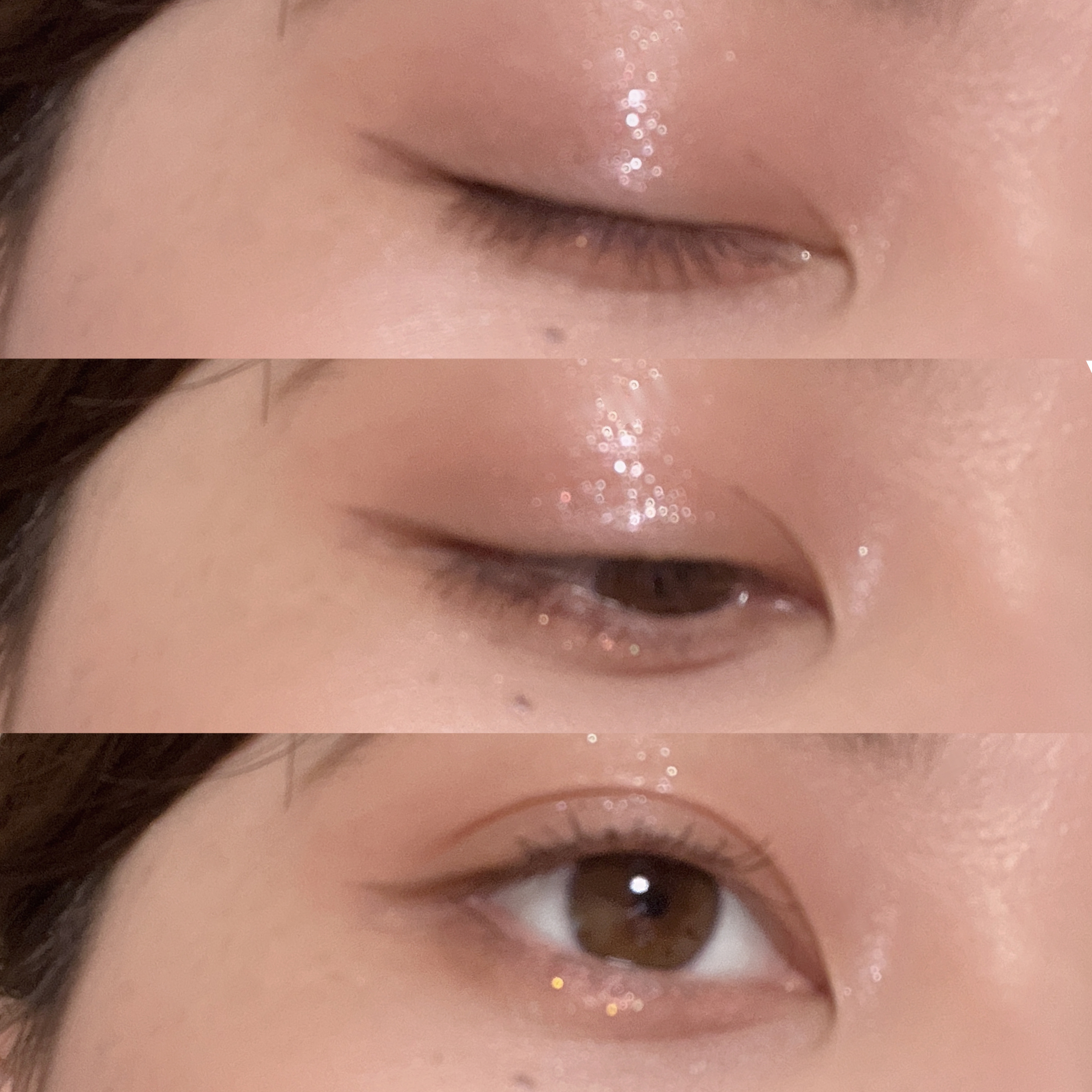 シャインオンステージアイパレット/upink/アイシャドウパレットを使ったクチコミ（2枚目）