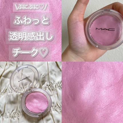 グロー プレイ ブラッシュ/M・A・C/ジェル・クリームチークを使ったクチコミ(1枚目)