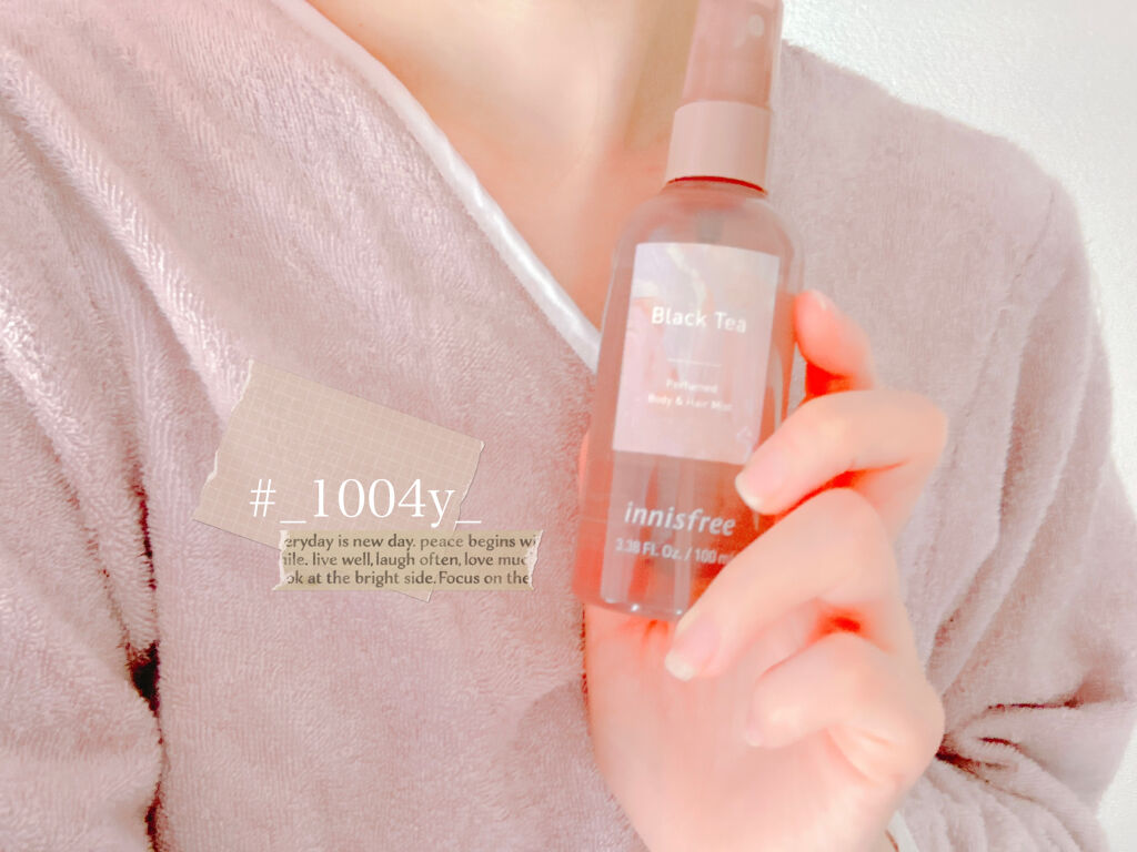 パフュームド ボディ＆ヘアミスト/innisfree/香水(その他)を使ったクチコミ（2枚目）