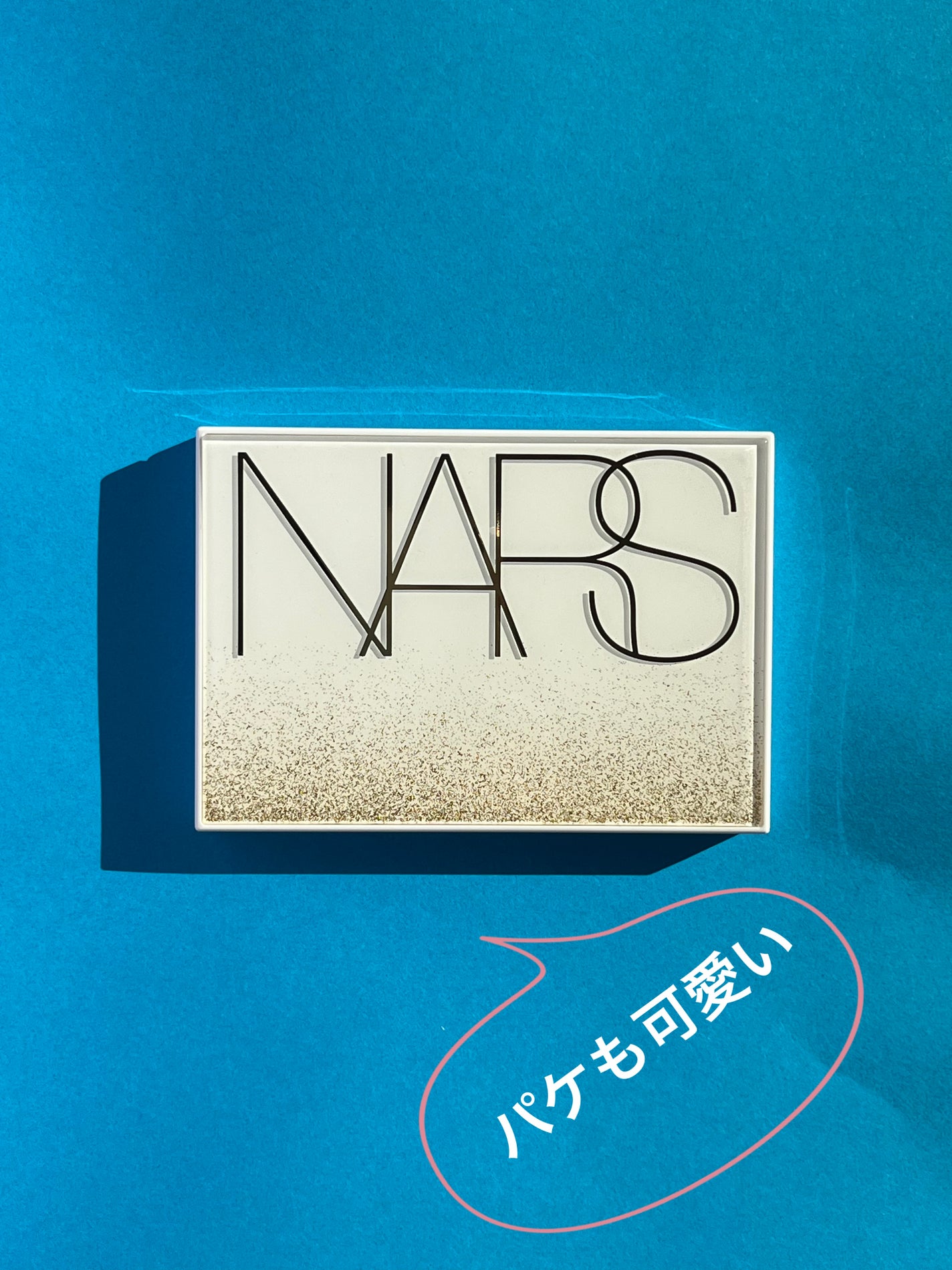 オールザットグリターズ ライトリフレクティング チークパレット /NARS/パウダーチークを使ったクチコミ(2枚目)