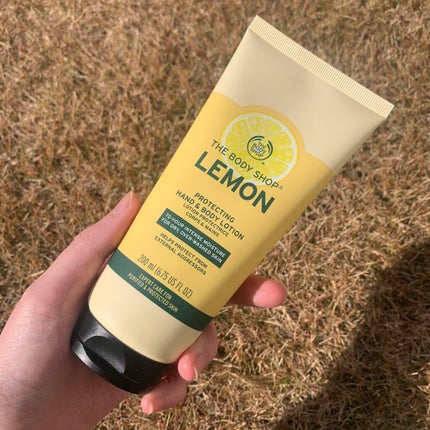 プロテクティング ハンド&ボディローション レモン/THE BODY SHOP/ボディローションを使ったクチコミ(4枚目)